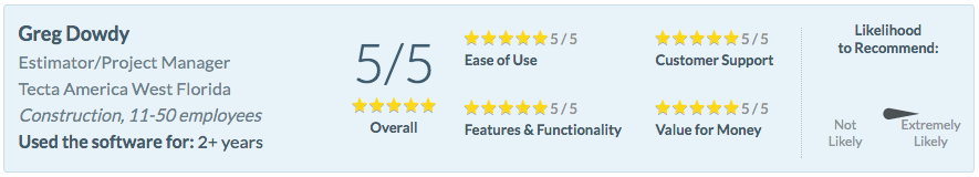 Takeoff and Construction Estimating Software for subcontractors to prepare construction estimates.